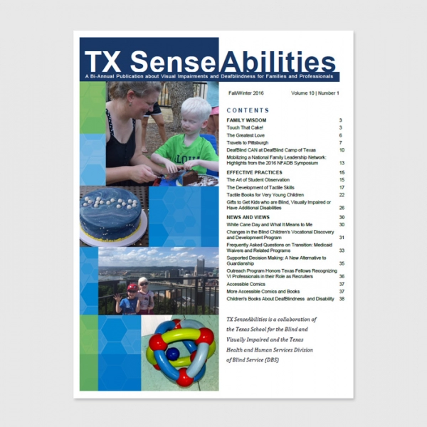 Thumbnail of TX SenseAbilities Magazine project